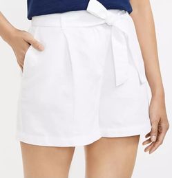 LOFT White Shorts
