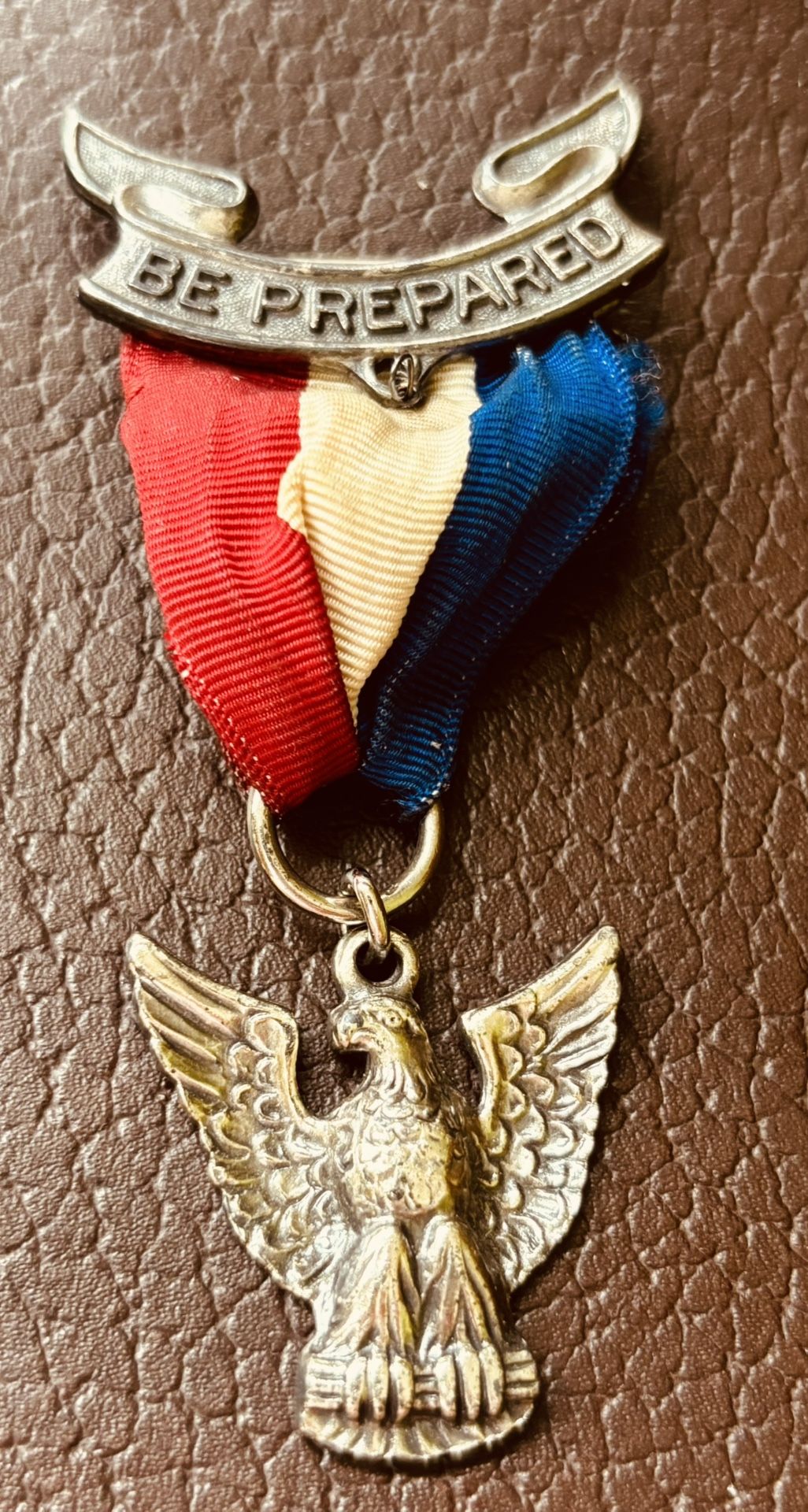 Vintage Boy Scout Medal. Silver. Collectible