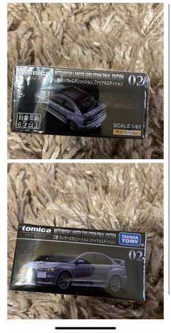 1:61 Mitsubishi lancer evolution final edition.