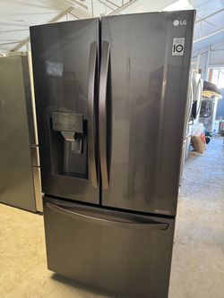 LG Black Stainless Fridge