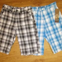 2 New Men's Size 30 South Pole Shorts 