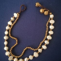 pearl anklet