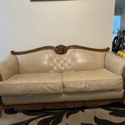 Leather Couch 