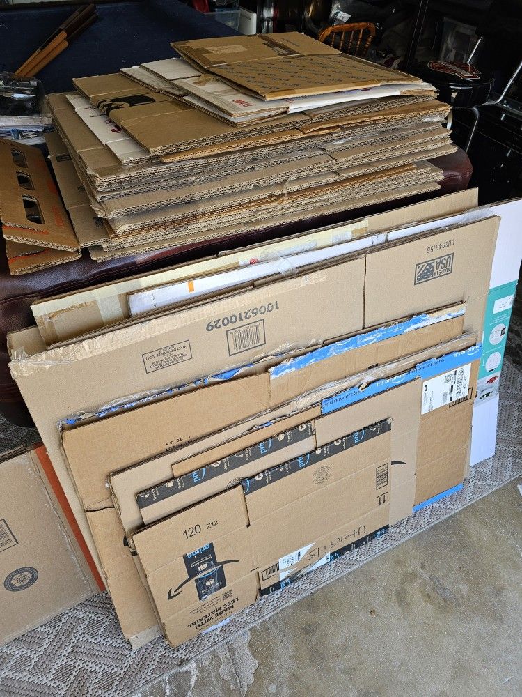 Free Moving Boxes..... Used Once Or Twice