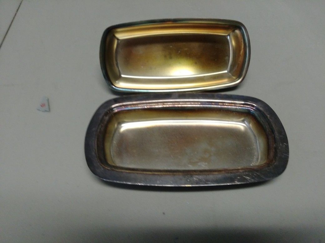 VINTAGE BUTTER DISH