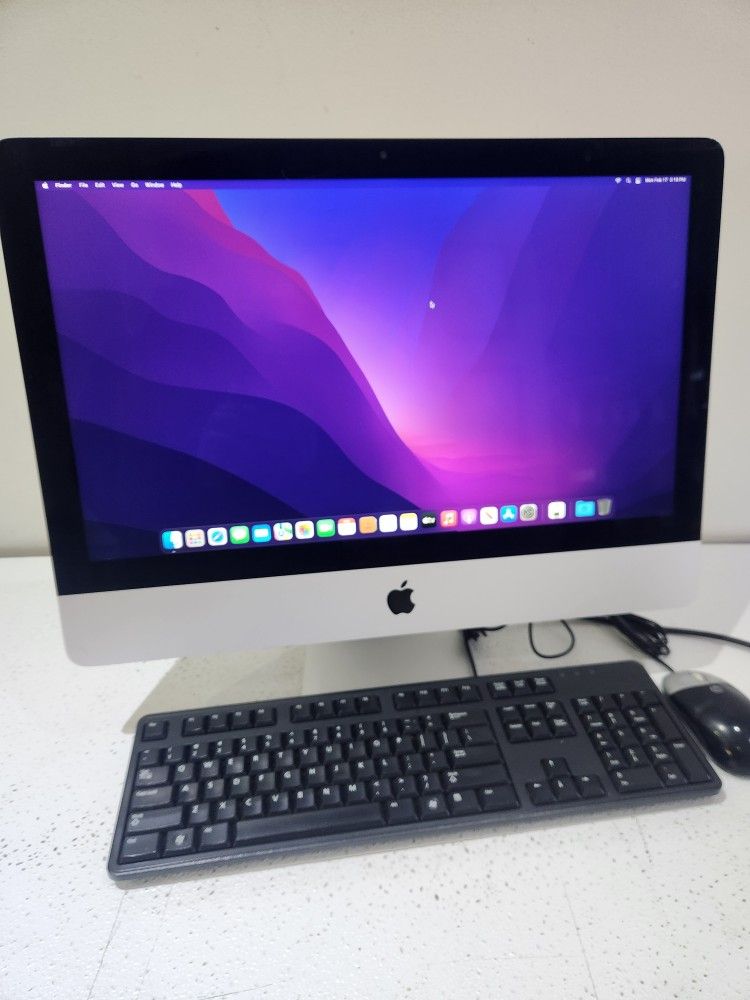 Apple iMac 21.5" 2015 - Monterey, 500gb SSD + 256gb SSD, 16gb RAM, Intel Core I5