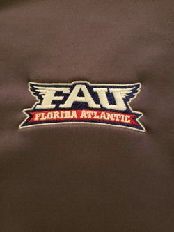 FAU embroidered Adidas climalite sweatshirt mens large