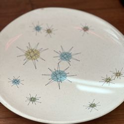 Vintage 1950 Franciscan Starburst Plate