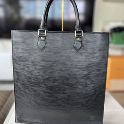 Louis vuitton Epi Black Sac Plat