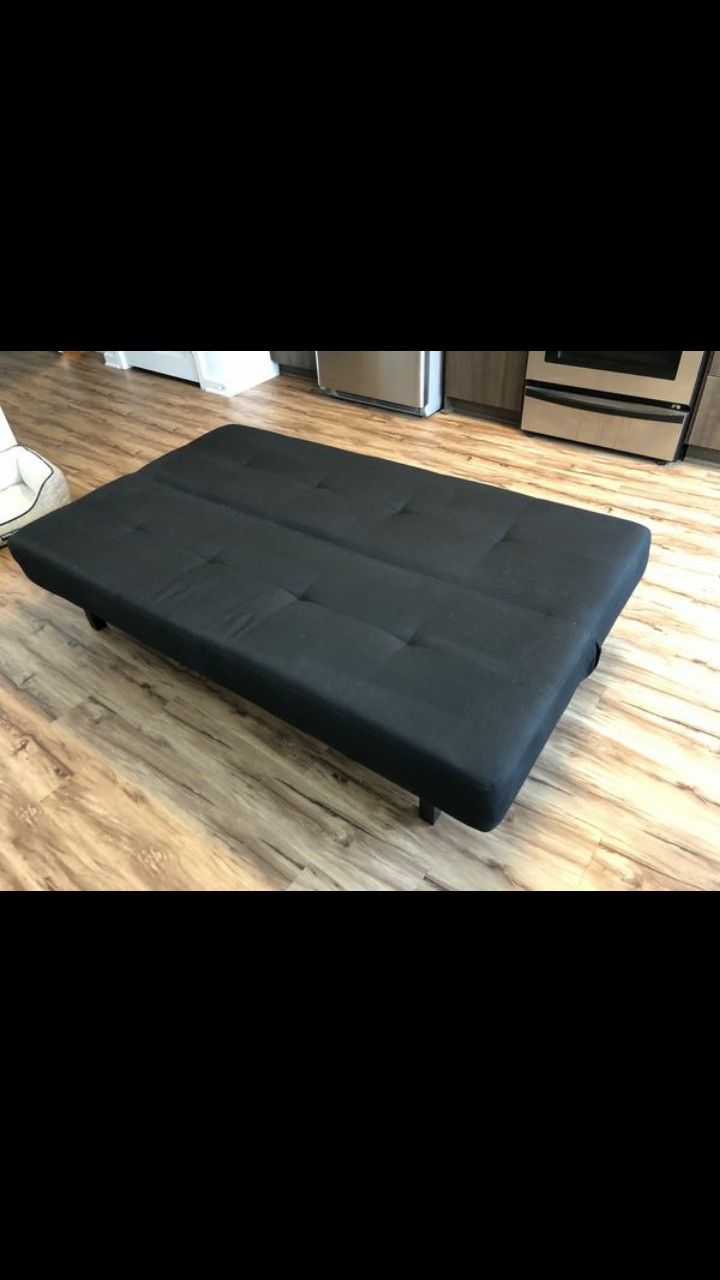 IKEA BLACK FUTON