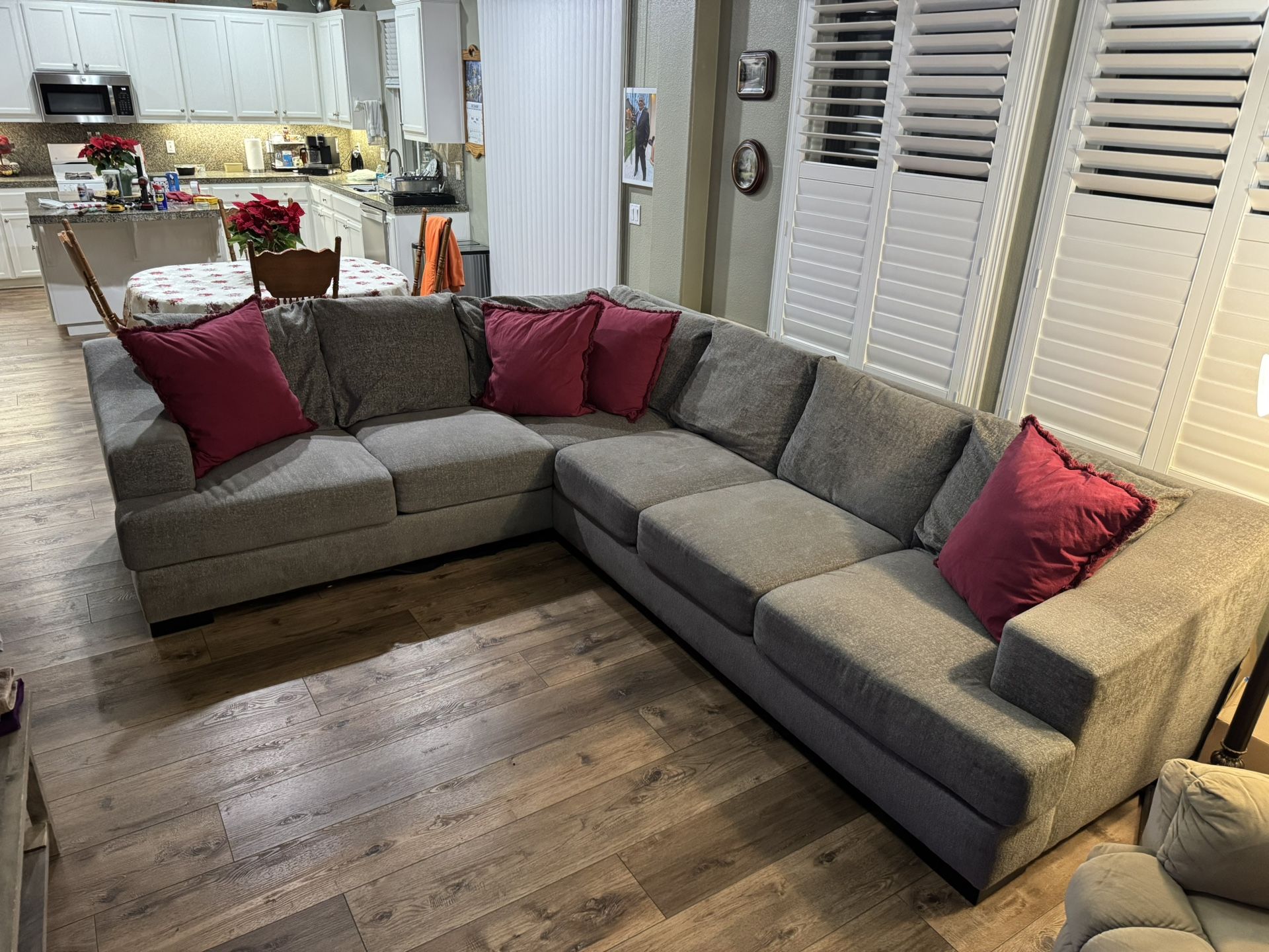 Living Room “L” Shaped Couch