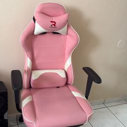 Pink Gamer Chair 