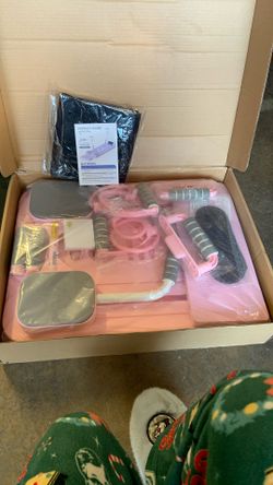 Multifunctional Pink Workout Board