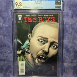 The Boys #4, 2006 • CGC 9.8 WP • 1st Full Team App Of The Seven