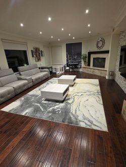 Large Modern Area Rug – 17 ft × 11 ft