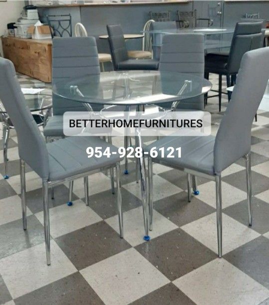 Brand New Dining Sets/ Dining Tables/ Dining Chairs/ Bench Only $39 Down/ Finance Available No Credit Needed.