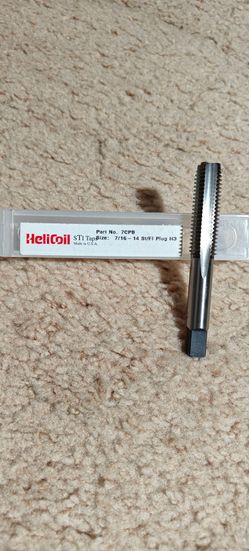 HeliCoil STI (Screw Thread Insert) tap, part number 7CPB.
