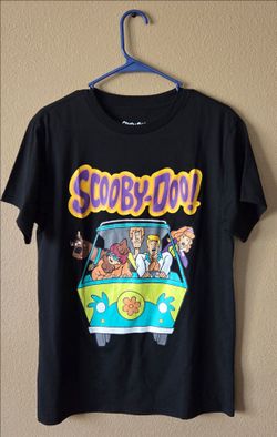 Scooby-Doo! Black Graphic Print Crew Neck Short Sleeve T-Shirt M Cotton Blend