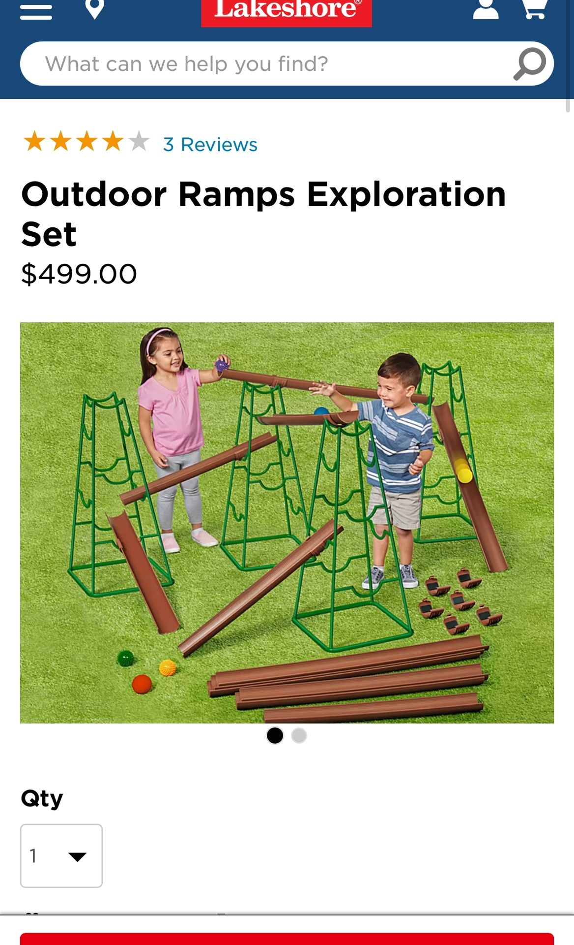 Lakeshore GIANT Outdoor Ramps Exploration Set - NEW IN BOXES