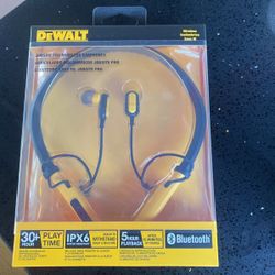 De Walt Wireless Ear Phones