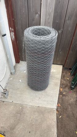 Selling lath wire cut about half a roll