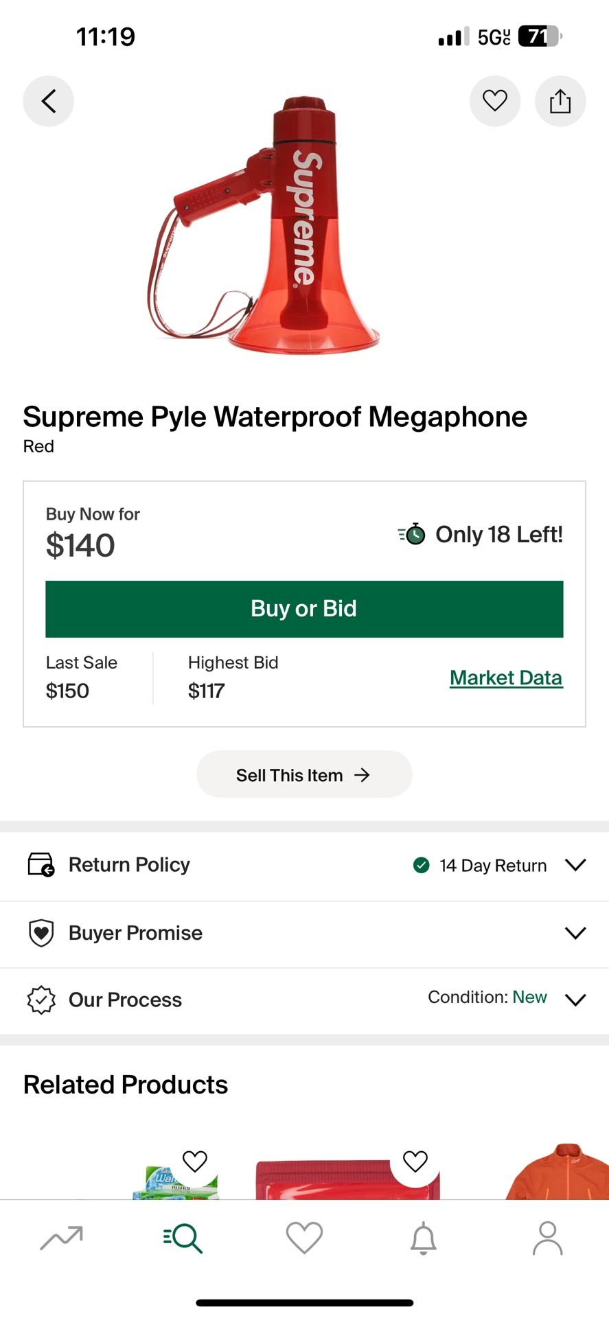 Supreme Pyle Waterproof Megaphone 