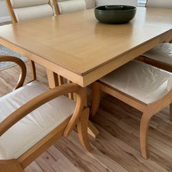 LIKE NEW DINING TABLE/ SET