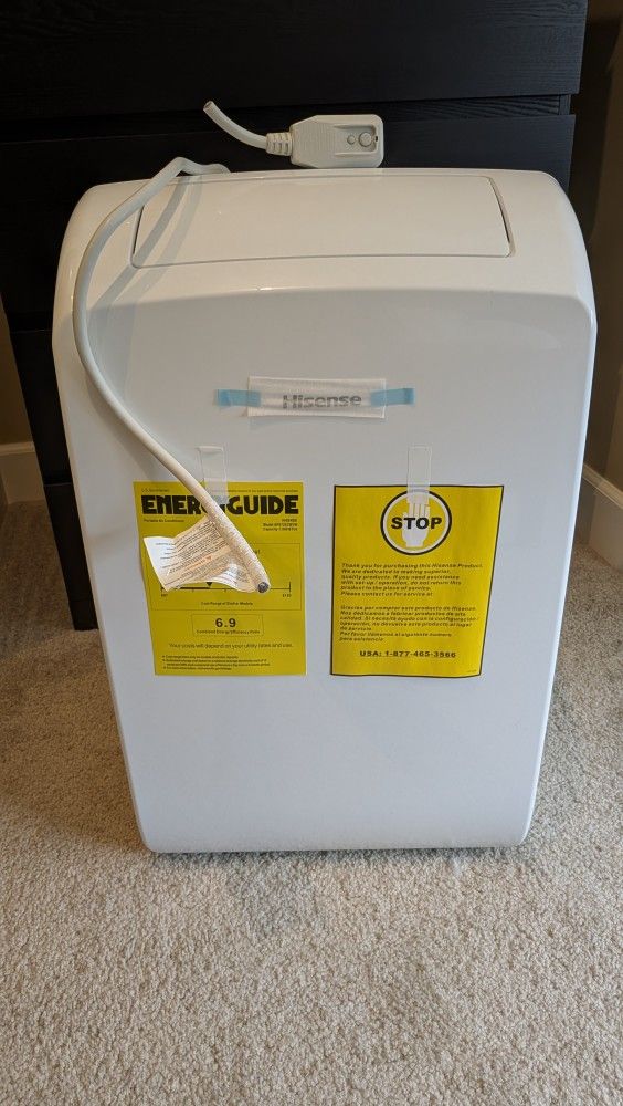 Hisense 7000 BTU Portable AC (For Parts)