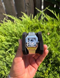 Stainless steel men’s Watch santos