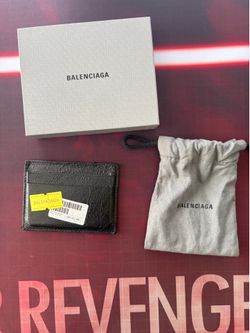 Balenciaga card holder wallet
