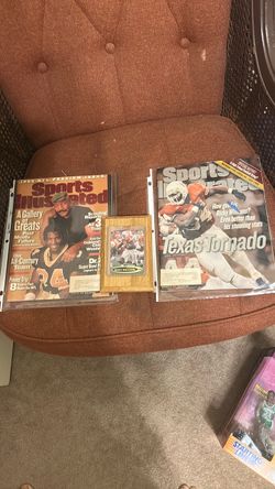 Ricky Williams Sports Illustrated Lot & Framed Card