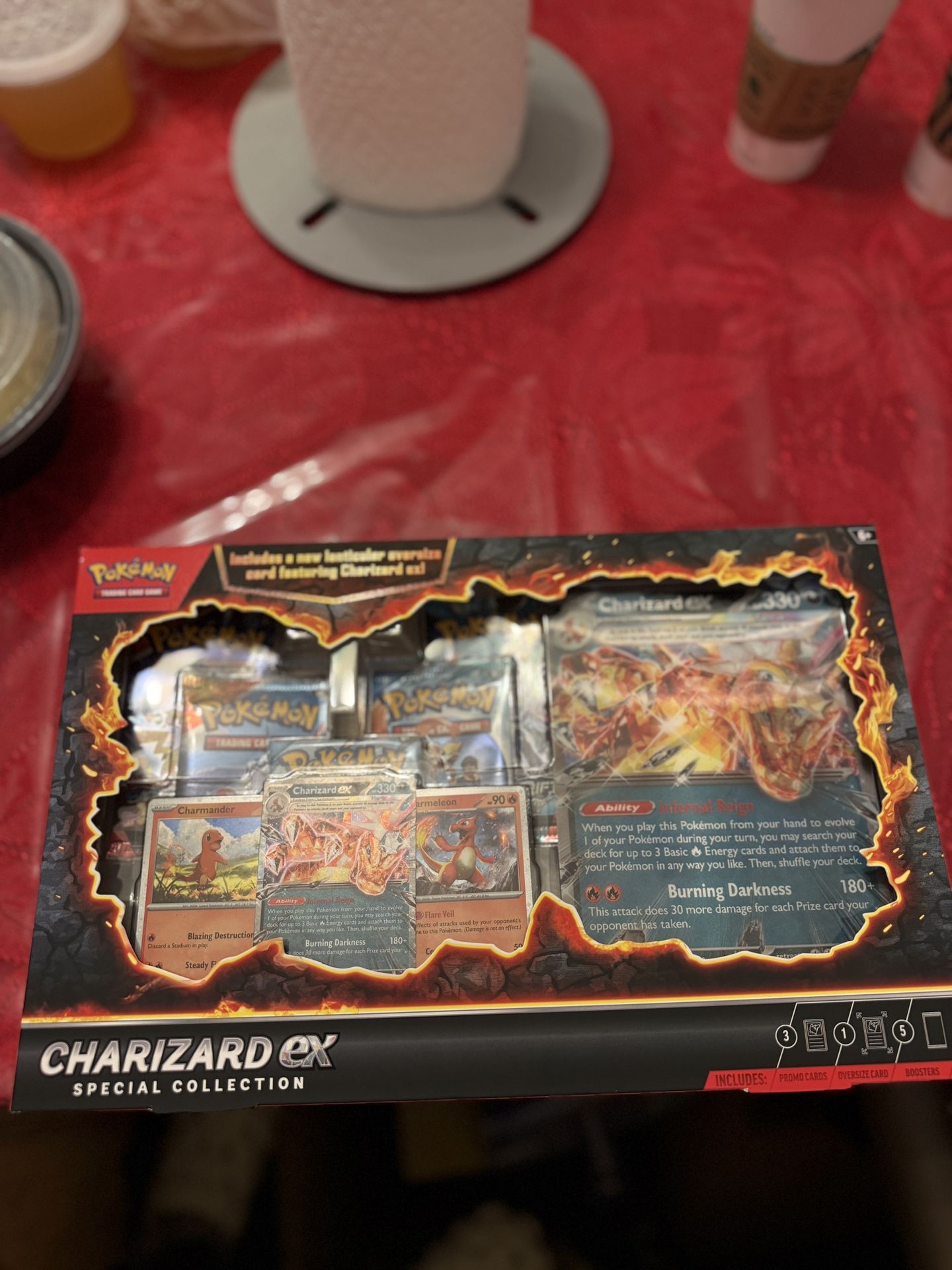 Charizard EX box