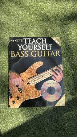Step One: Teach Yourself Bass Guitar" educational book