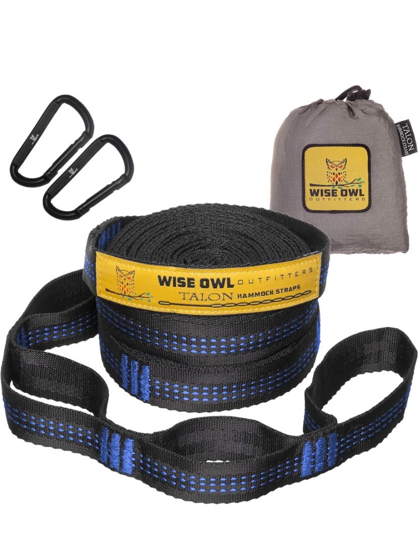 Wise Owl Outfitters Hammock Straps for Trees Heavy Duty