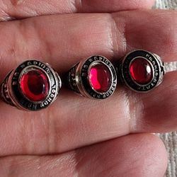 Kinney Sterling Ring Pendants