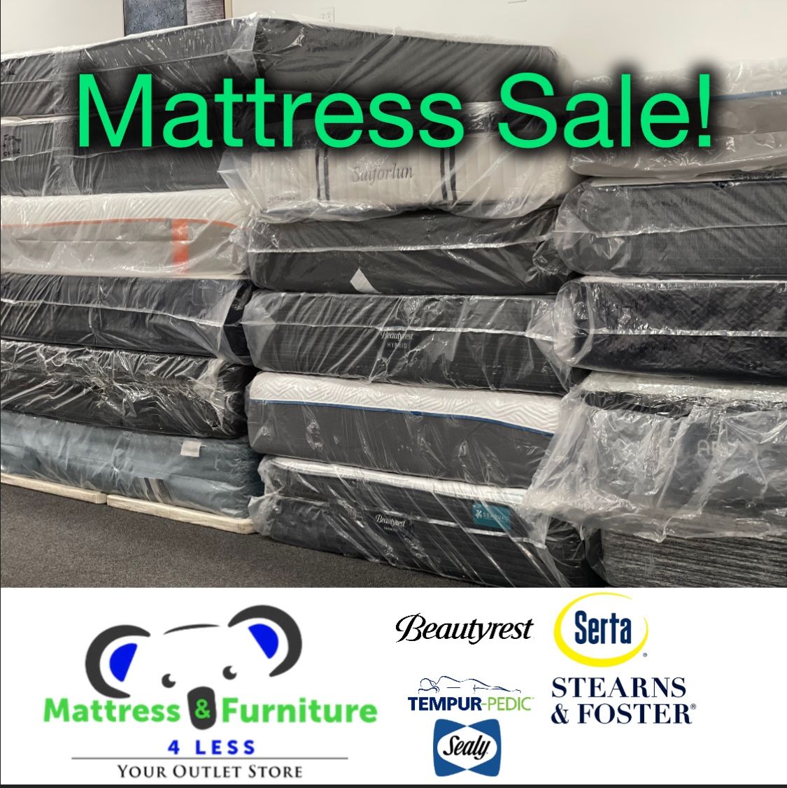 Huge Mattress Sale!  Ask For Prices!