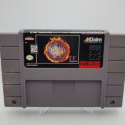 Super Nintendo NBA jam T.E. 