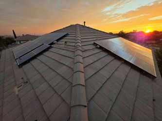 Solor panels / bird proof