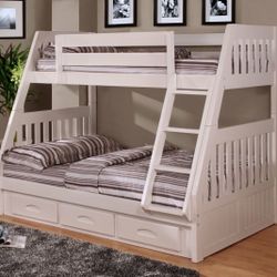 Bunk Bed Twin Over Full In Offer 🔥🔥🔥