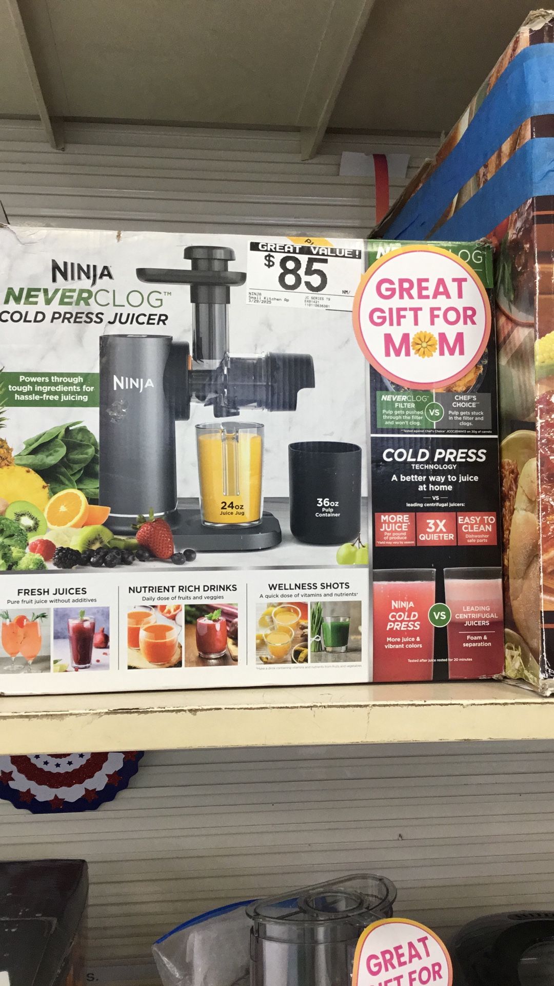 $85. Ninja Small Kitchen Appliance.
