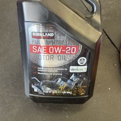 Kirkland Signature 0W-20 Full Synthetic Motor Oil 5-quart
