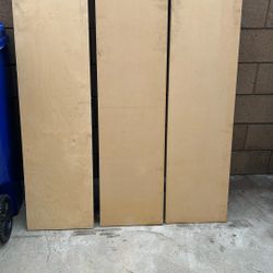 Shelf 141/2”x8’ 3pc. Wood