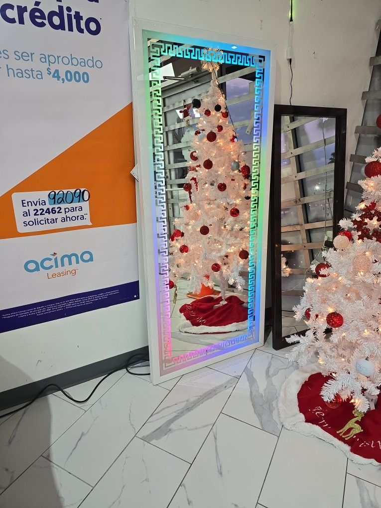 Floor Mirror Led Light