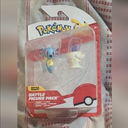 2023 Jazwares Nintendo Pokemon Battle Figure 2 Pack Horsea & Liwick 