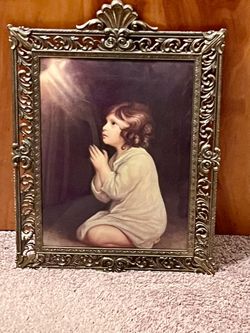 Framed Print The Infant Samuel by Sir Joshua Reynolds