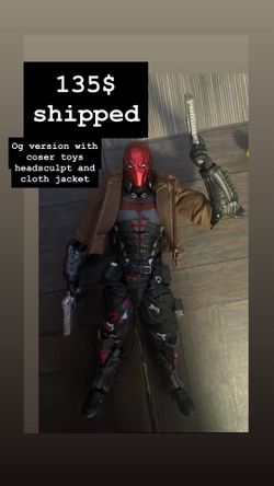 Og revoltech amazing yamaguchi Arkham Knight/red hood
