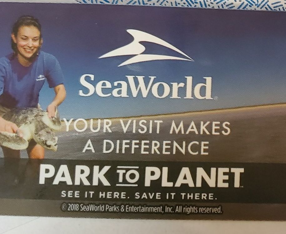 2 SeaWorld Tickets