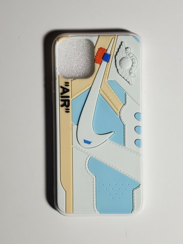 iPhone 11 Pro Sneaker Silicone Protective Case Light blue