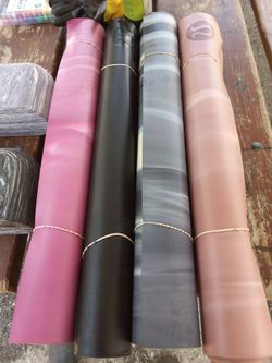 4 Lululemon  yoga mats