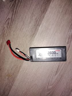 2600mAh. 7.4v lipo